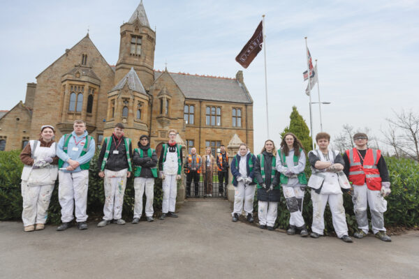 THE LANDMARK IN BURNLEY HAS TEAMED UP WITH STUDENTS AT THEMIS FOR A BRAND NEW RAILINGS PROJECT